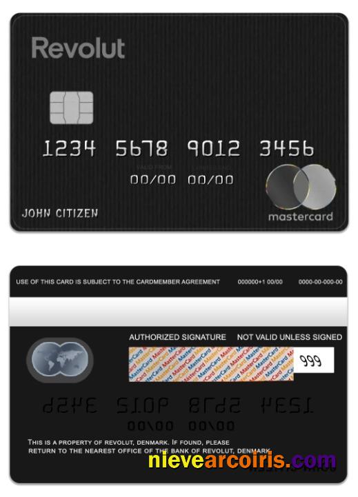 Denmark Revolut bank ultra mastercard